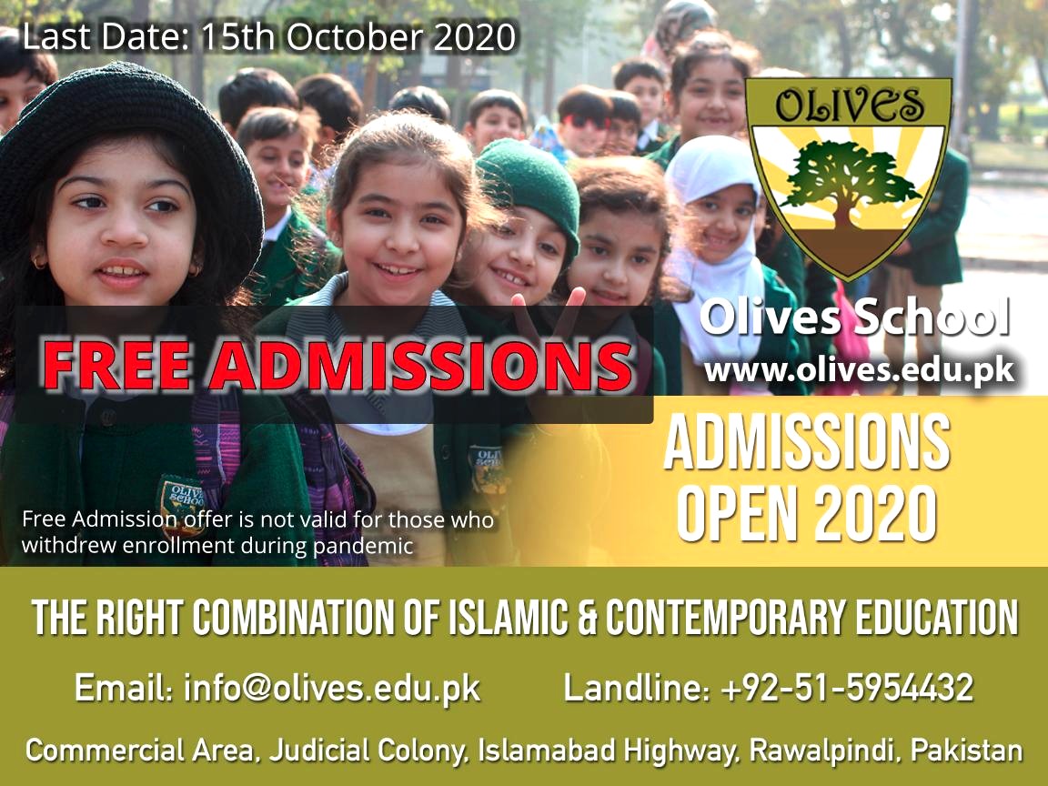 Olives School Admissions 2020