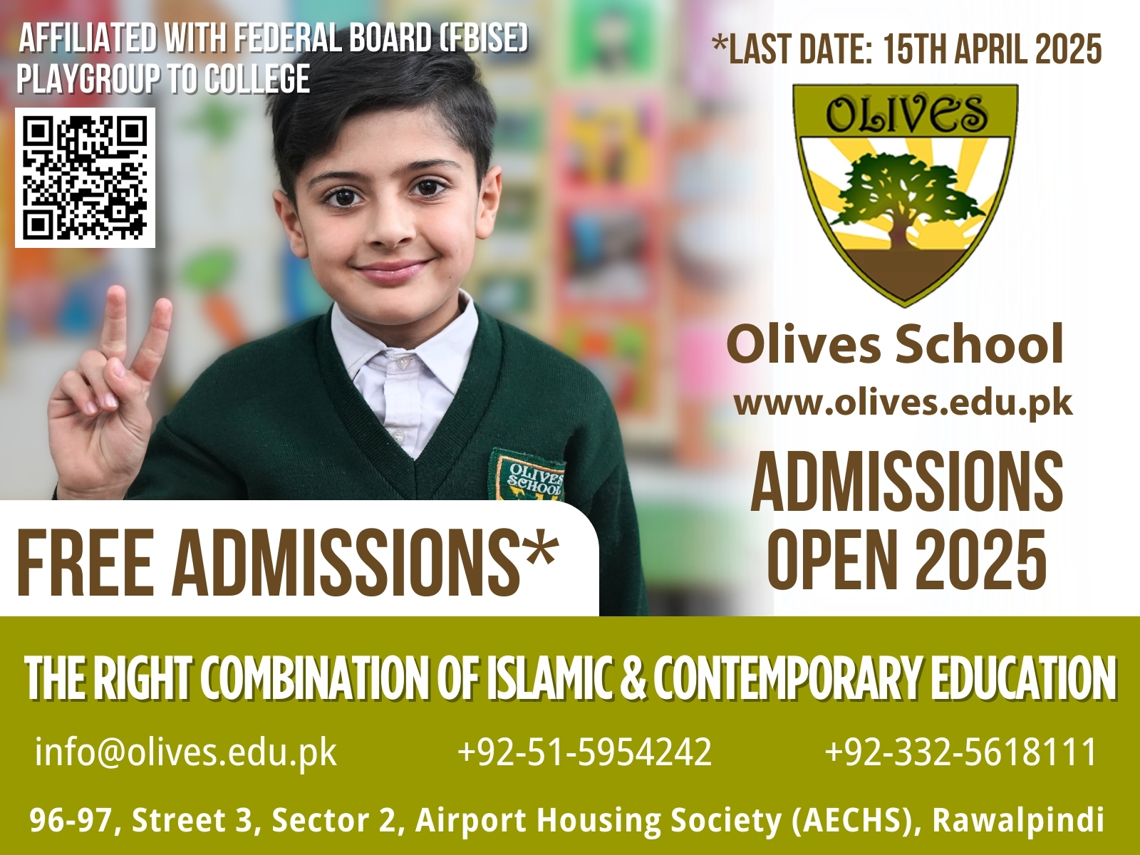 Olives School Admissions 2025