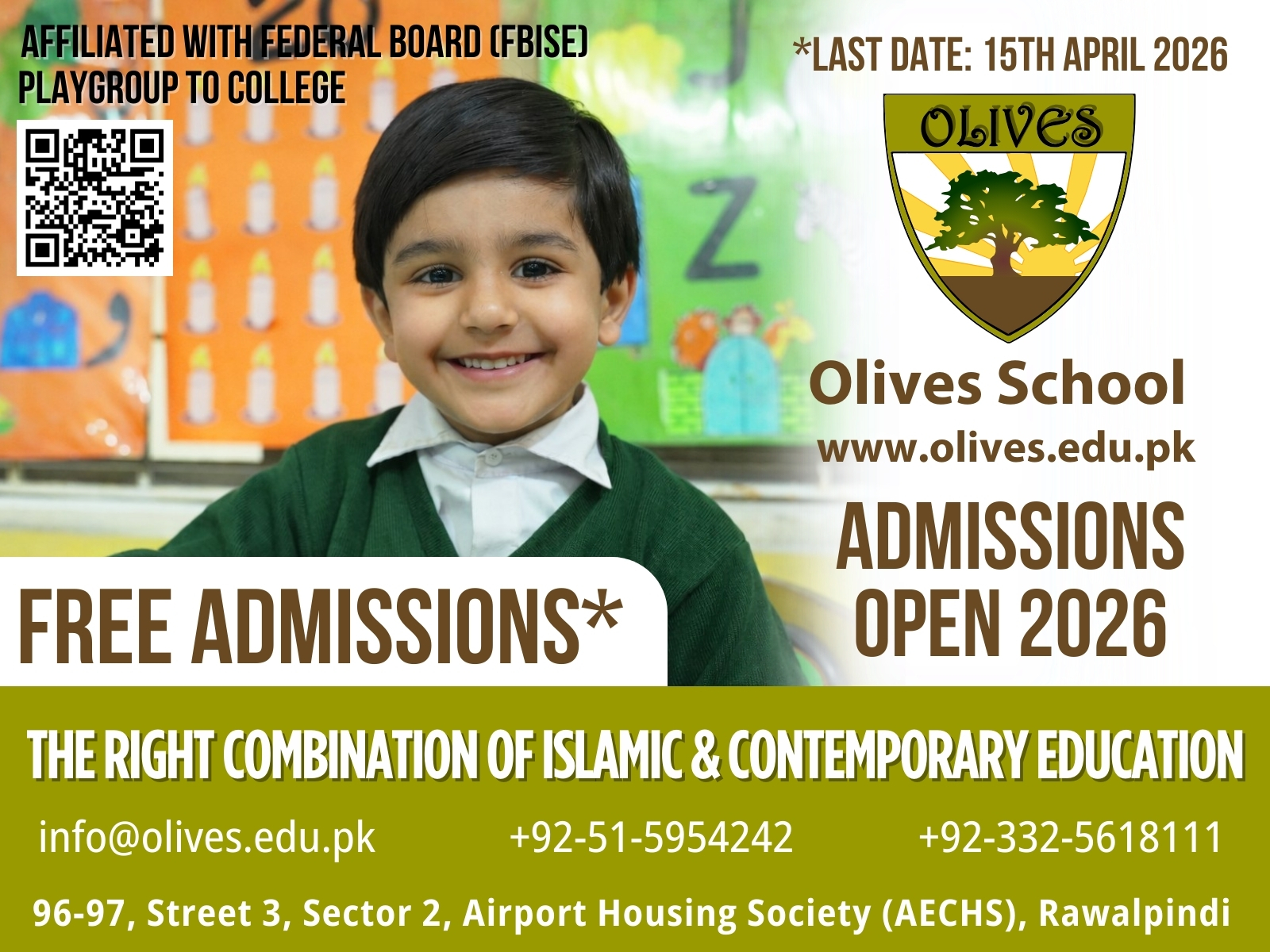 Olives School Admissions 2026