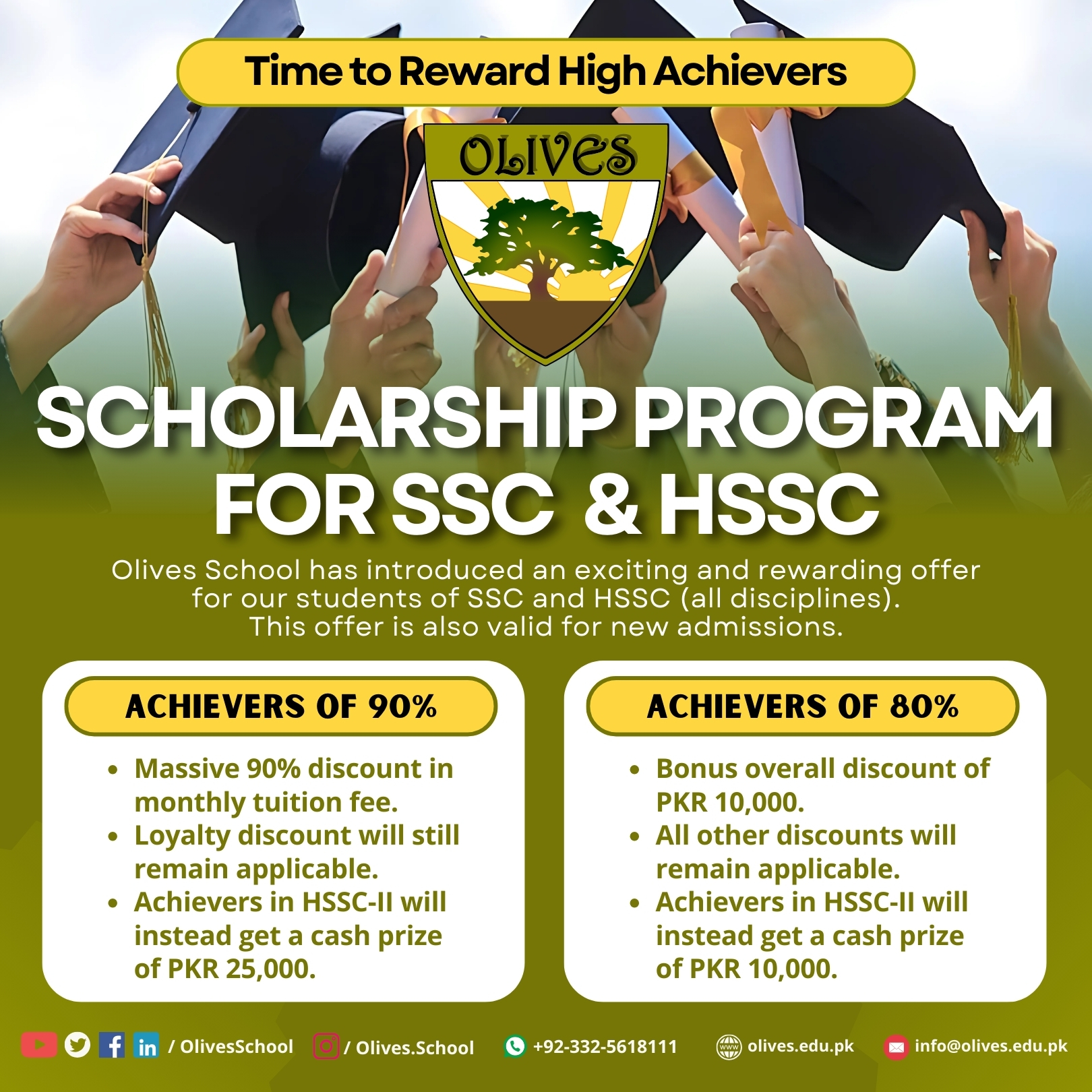 Olives School Scholarships 2025